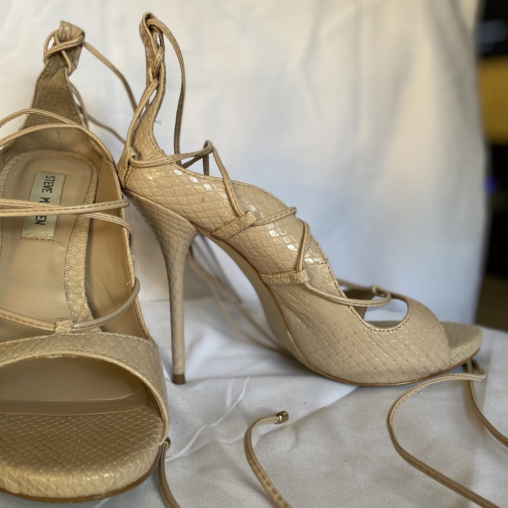 Steve Maddem Nude Roxi Heels